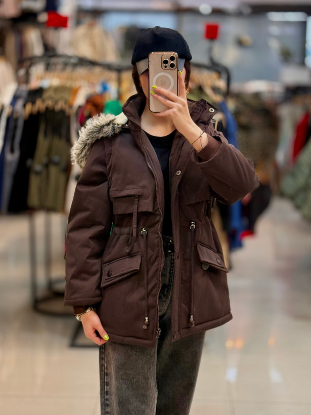 کاپشن کتان دخترانه