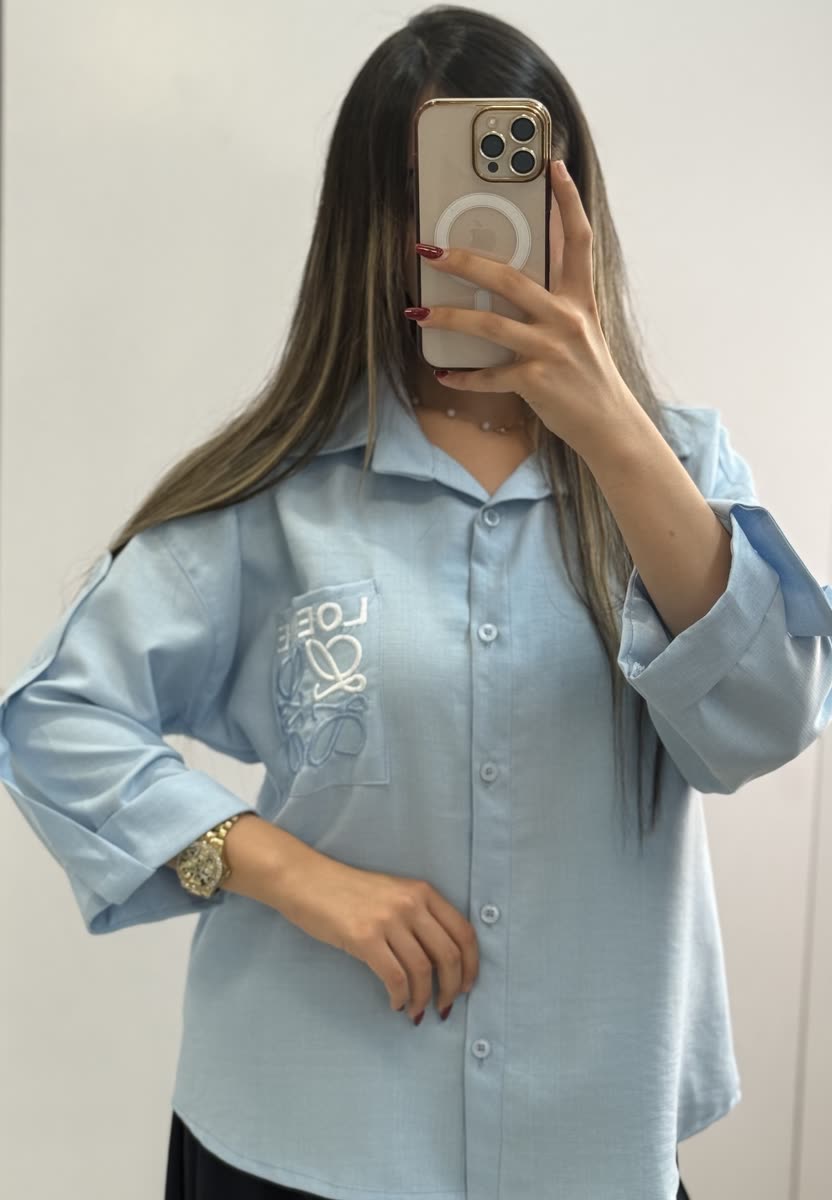 شومیز درسا مدل باکسی