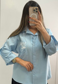 شومیز درسا مدل باکسی