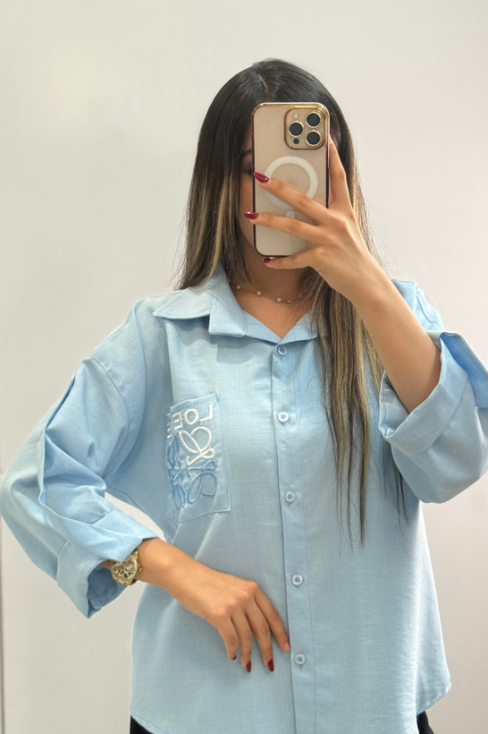 شومیز درسا مدل باکسی