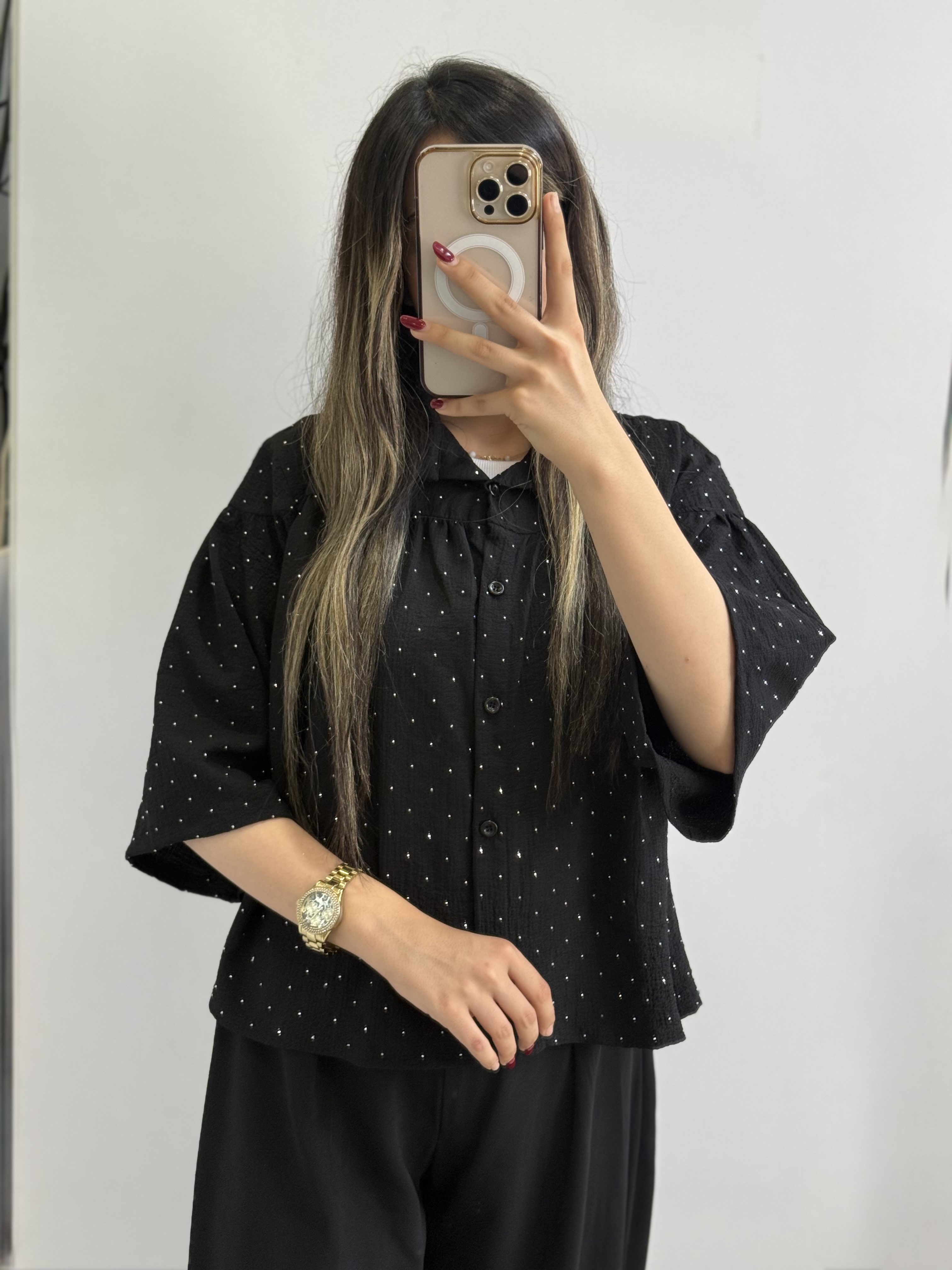 شومیز عروسکی نگین